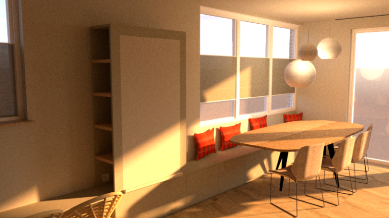 3D eetkamer